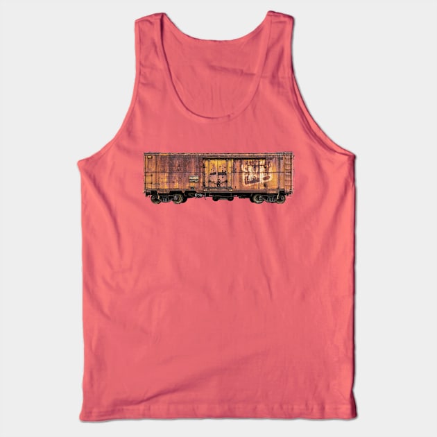 Rusted Rolling Stock Tank Top by Enzwell